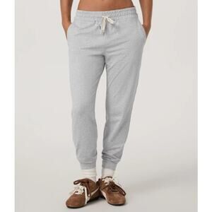 Vuori Gray Performance Jogger Sweatpants Athleisure Loungewear Women size Large